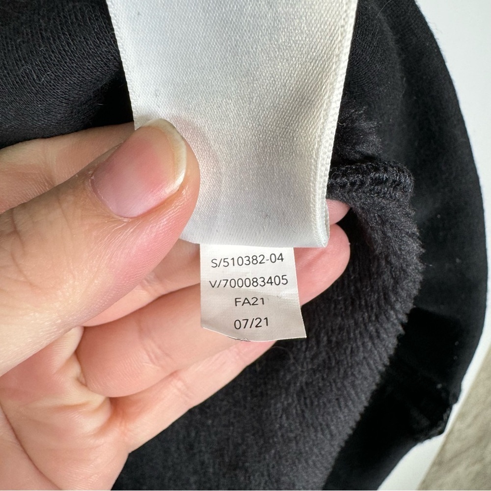 Athleta Cozy Karma Side Zip Funnel Neck Pullover Sweatshirt Size Medium Tall - Picture 10 of 10